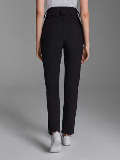 Брюки утепленные женские  261BJ-1407/1 (черные)