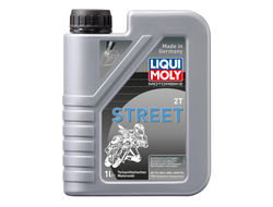 Масло моторное Liqui Moly Motorbike 2T Street (Полусинтетическое) - 1 Л (3981)