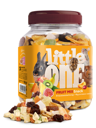Little One лакомство для грызунов Фруктовая смесь 200 г