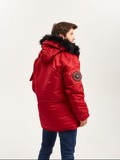 Куртка N3B COMPASS RED/BLACK