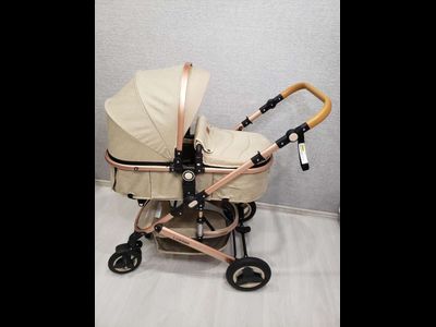 Детская коляска 3 в 1 Luxmom 530w Бежевый