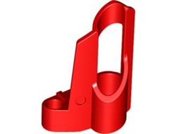 Technic, Panel Fairing # 6 Small Short, Large Hole, Side B, Red (32528 / 4143150)