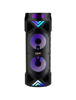Портативная колонка FUMIKO TOWER с подсветкой и микрофоном BLACK
