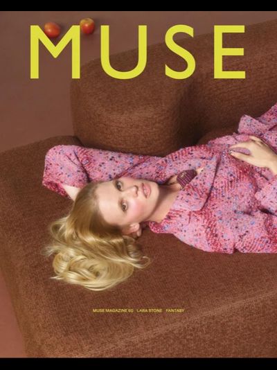 Muse Magazine Issue 60 Fall Winter 2022 Lara Stone Cover, Итальянские журналы в Москве, Intpressshop