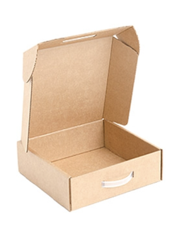 Коробка-чемодан с ручкой 300*300*90мм