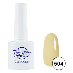 Гель-лак FOR YOU № 504 сливочное масло