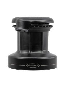 Лебедка двухскоростная Ronstan Orbit 30QT RA6302 Ø120x124мм 700кг с системой Quicktrim черная для тросов Ø7-12мм