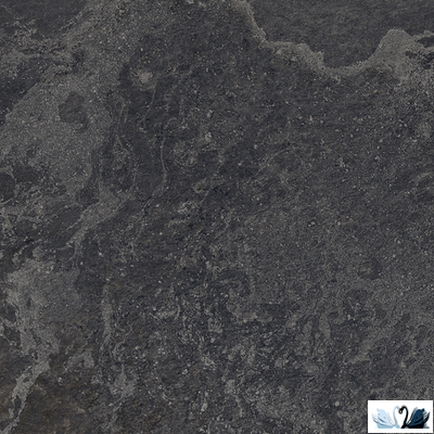 Керамогранит Ocean Ceramic Blaze nero графитовый 60 x 60 см карвинг