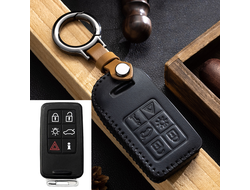 Чехол на контактный ключ Volvo v40, v60, v70, s60, s80, xc60, xc70 (6 кнопок)