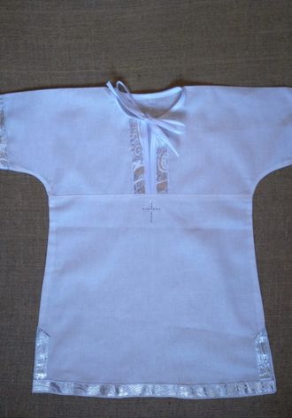 Рубашка крестильная, арт. РК-7, р-р: 86-92