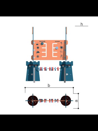 Бизиборд Romana 115.69.00