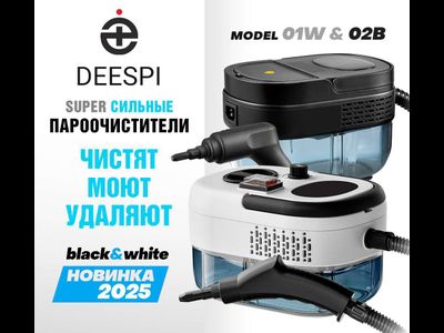 Многофункциональный пароочиститель deespi  DEE- 01 W 1,2л/1800W