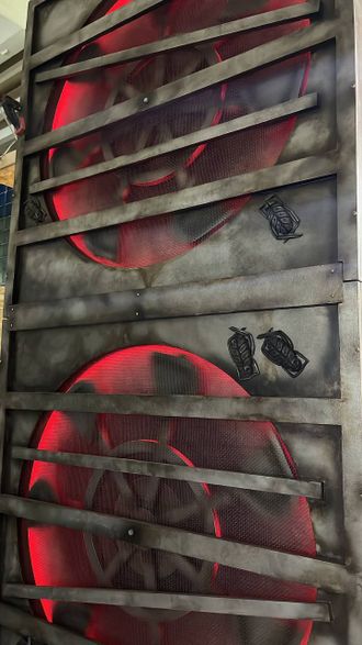 Vent grill passage