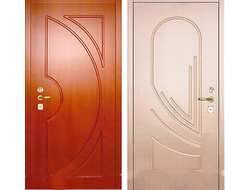 Металлическая дверь с отделкой МДФ. Модель ДК230