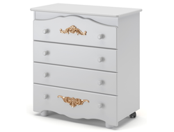 Детский комод Nuovita Fulgore, Gray / Серый