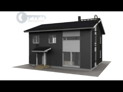 ДЖ-22 ЖИЛОЙ ДОМ: ГАБАРИТНЫЕ РАЗМЕРЫ: (11,2 Х 8М) 2 ЭТАЖА, ОБЩАЯ ПЛОЩАДЬ: 185М²