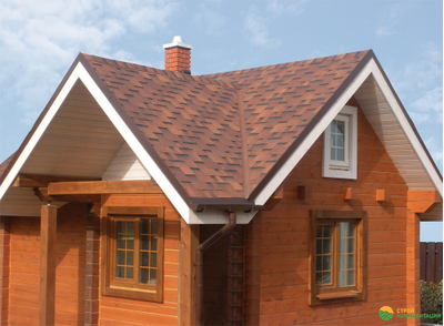 Гибкая черепица Ruflex Runa (Руфлекс Руна) цвет: Терракота