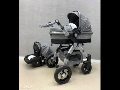 Детская коляска 3 в 1 Luxmom 600G Серый