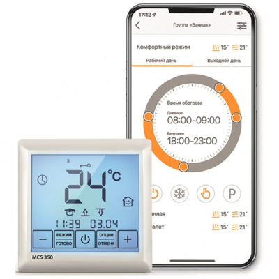 терморегулятор MCS 350 TUYA