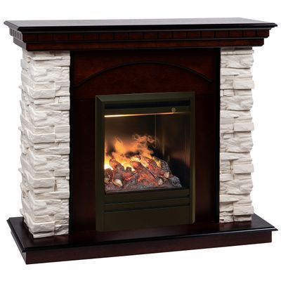 Электрокамин Elford AO с очагом 3D Olympic