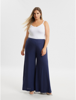 Купить брюки-палаццо для полных женщин