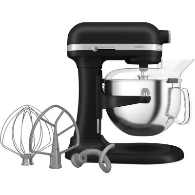 Миксер KitchenAid, Artisan, чаша 5,6 л., матовый черный, 5KSM60SPXEBM