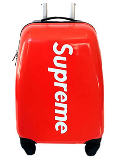 Детский чемодан Supreme красный