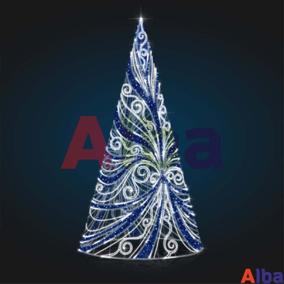 Светодиодная конусная Елка