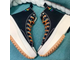 Стильные черные Кеды Converse Run Star Hike x Jw Anderson с радужными шнурками 164840C