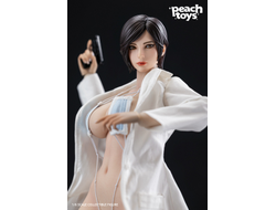 ПРЕДЗАКАЗ - Ада Вонг (Resident Evil) - Коллекционная фигурка 1/6 Ada Wong Biohazard Virus Protection Suit Set (PEA001) - Peach Toys Studio ?ЦЕНА: 21900 РУБ.?