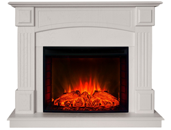 Электрокамин Carolina WT с очагом Evrika 25.5 LED