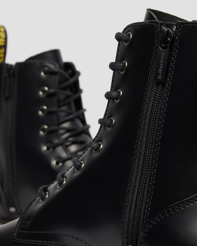 Dr Martens Jadon Smooth черные на платформе