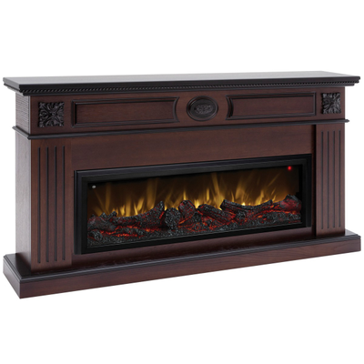 Линейный электрический камин Siena AO с очагом Beverly 1000