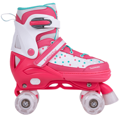 Роликовые коньки квады Tech Team Latina District розовый