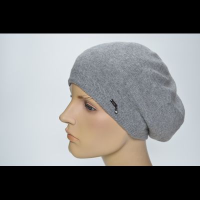 Берет Vizio Италия 1104 B кашемир светло серый