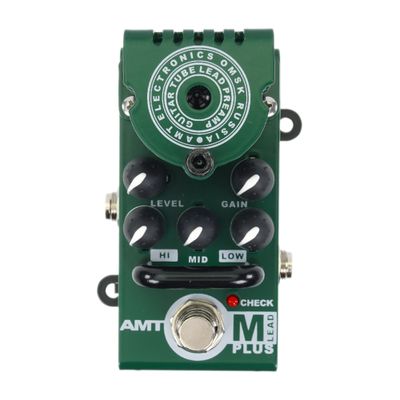 AMT Bricks M-Lead PLUS - одноканальный ламповый гитарный преамп (эмуляция JCM800 Mod) [без БП]