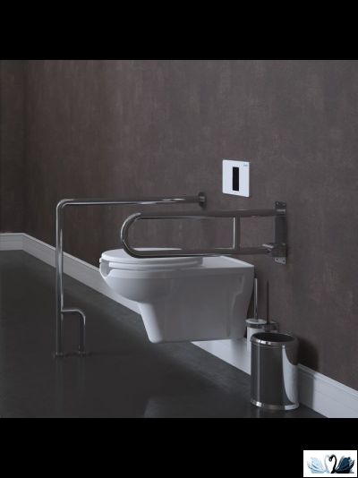 Унитаз CREAVIT BD320-11CB00E-0000, подвесной, белый, для людей с ограниченными возможностями