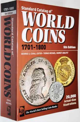 Krause 2011. Standard Catalog of World Coins 1701-1800. 5-е изд. US Krause Publications. 2011г.