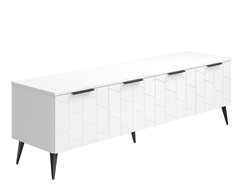Тумба ТВ КОНТЕМПО КТ-05 Белый бриллиант/Бланж