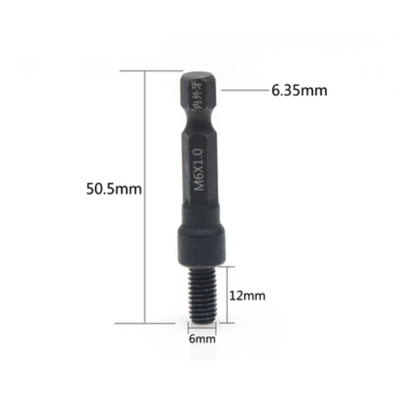 Бита М6 для закручивания футорок по дереву