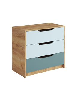 Rich КМ-001 Дуб Крафт золотой - Мята/Сумеречный голубой