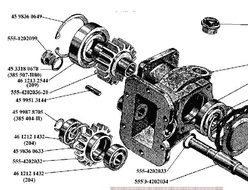 КОМ пневматическая 4508-4202010 ЗИЛ-555