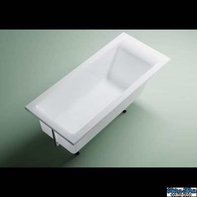 Astra-Form ванна Нейт Solid Surface с щелевым переливом 160/70 см белая матовая