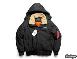 Куртка утепленная Alpha Industries Black (S, M, L, XL, 2XL)