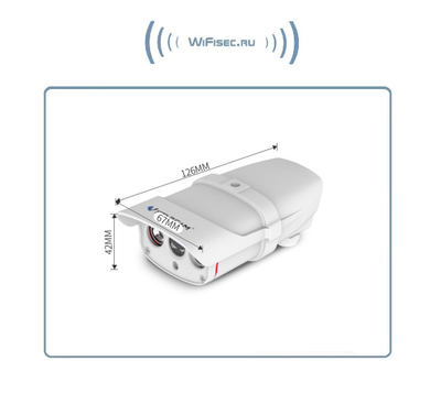 VStarcam. Уличная IP WiFi/LAN видеокамера с DVR, Full HD (до - 20) (Я-диск)