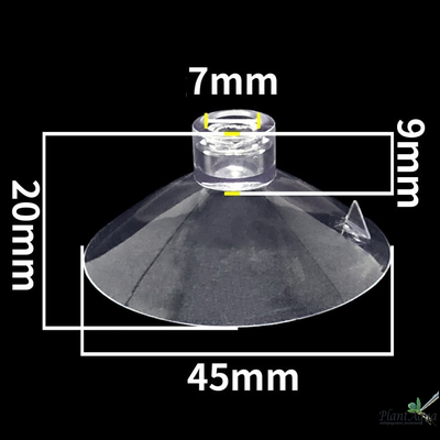Присоска Pro Sucker, 45 мм, с торцевым отверстием 7 мм.