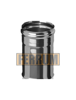 Дымоход 0,25м для отвода дыма и газов на прямых участках