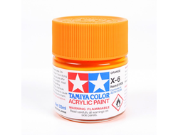 Tamiya: Краска акриловая X-6 "Orange"