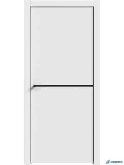 Межкомнатная глухая дверь с покрытием ПВХ Элеганс-слим 1 купить в Челябинске | КВИРТЕК