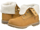 Timberland Teddy Fleece Желтые/мех с отворотом (34-38)